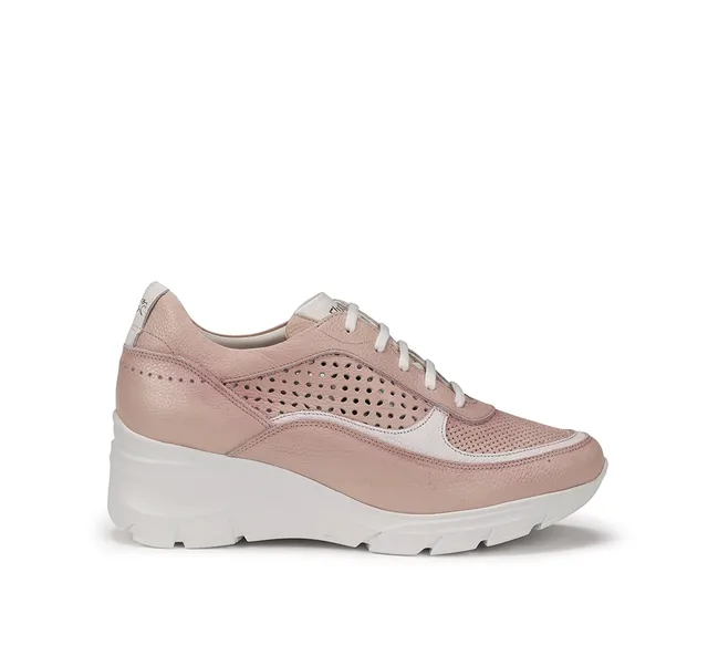 Fluchos Olas F1407 baskets compensées rose femme