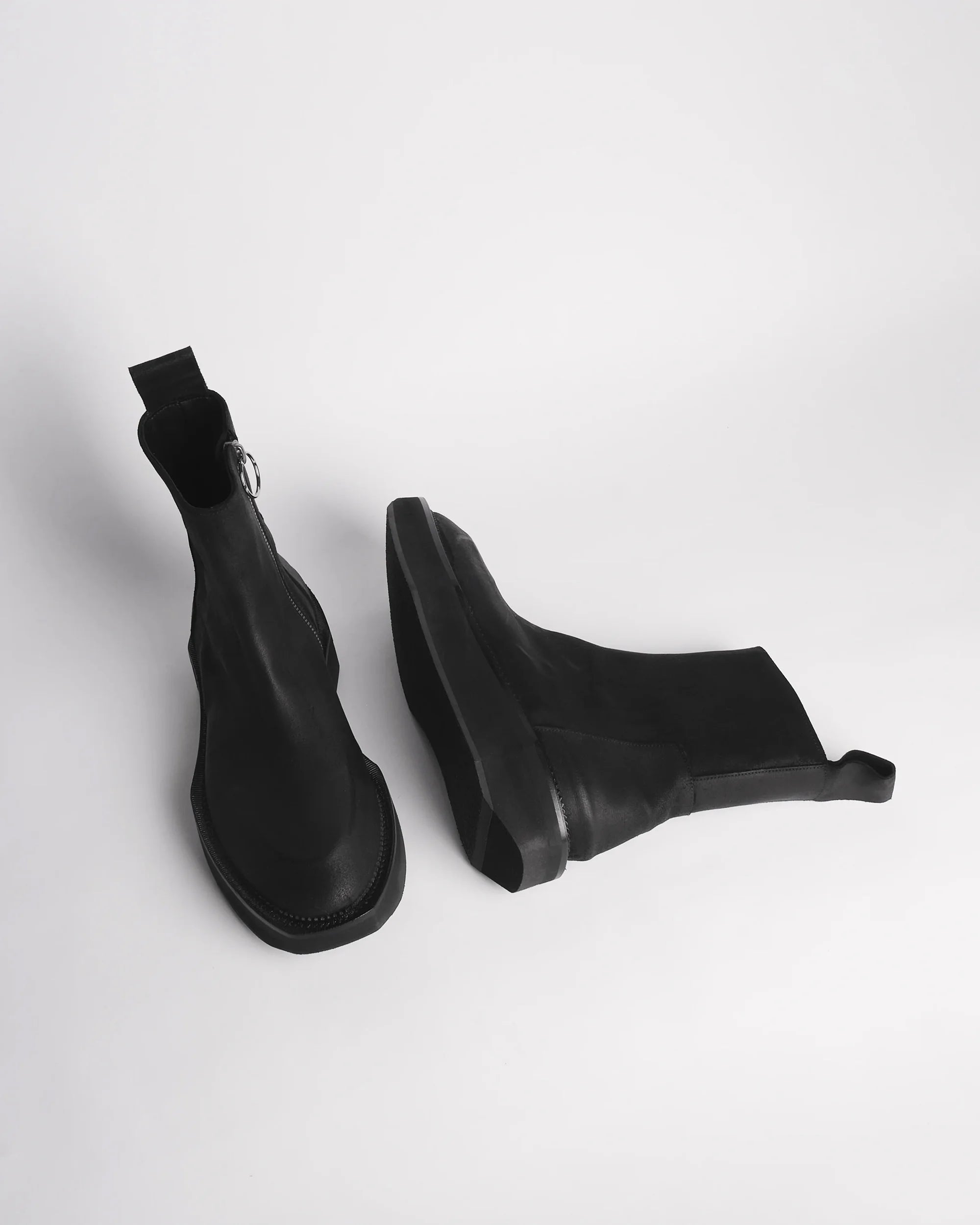 Premiata 002 boots homme cuir bout carré