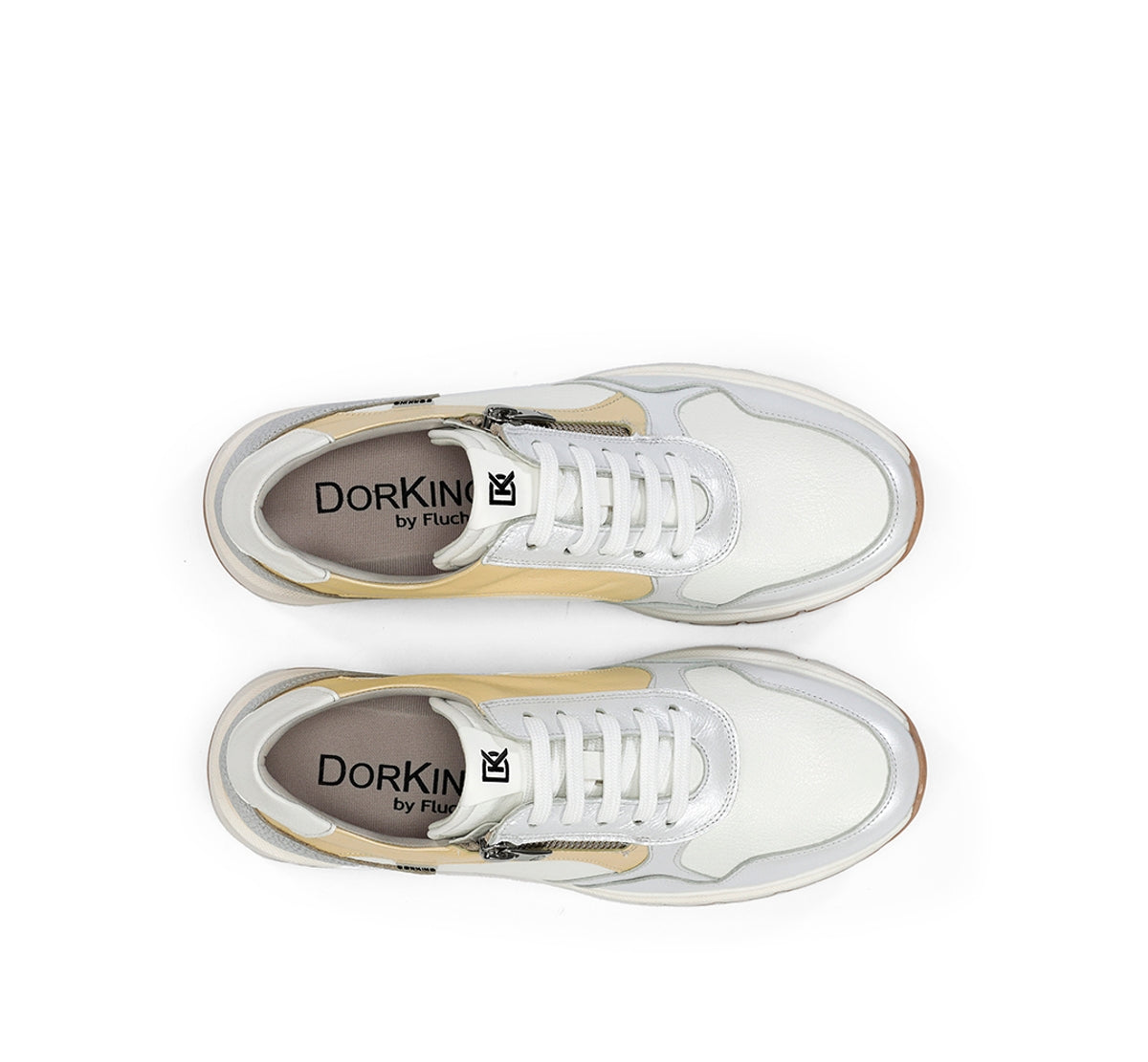 Dorking Serena D9308 basket femme grise