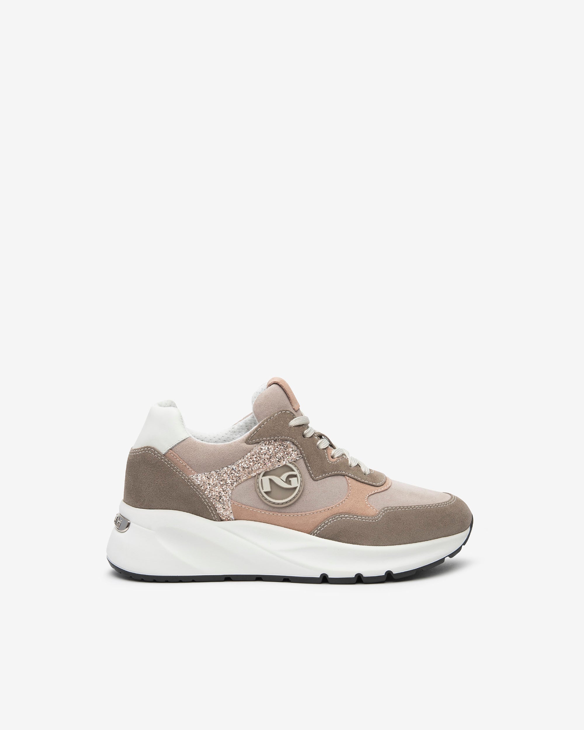 Nero Giardini Sneakers baskets femme daim cuir pointure 38