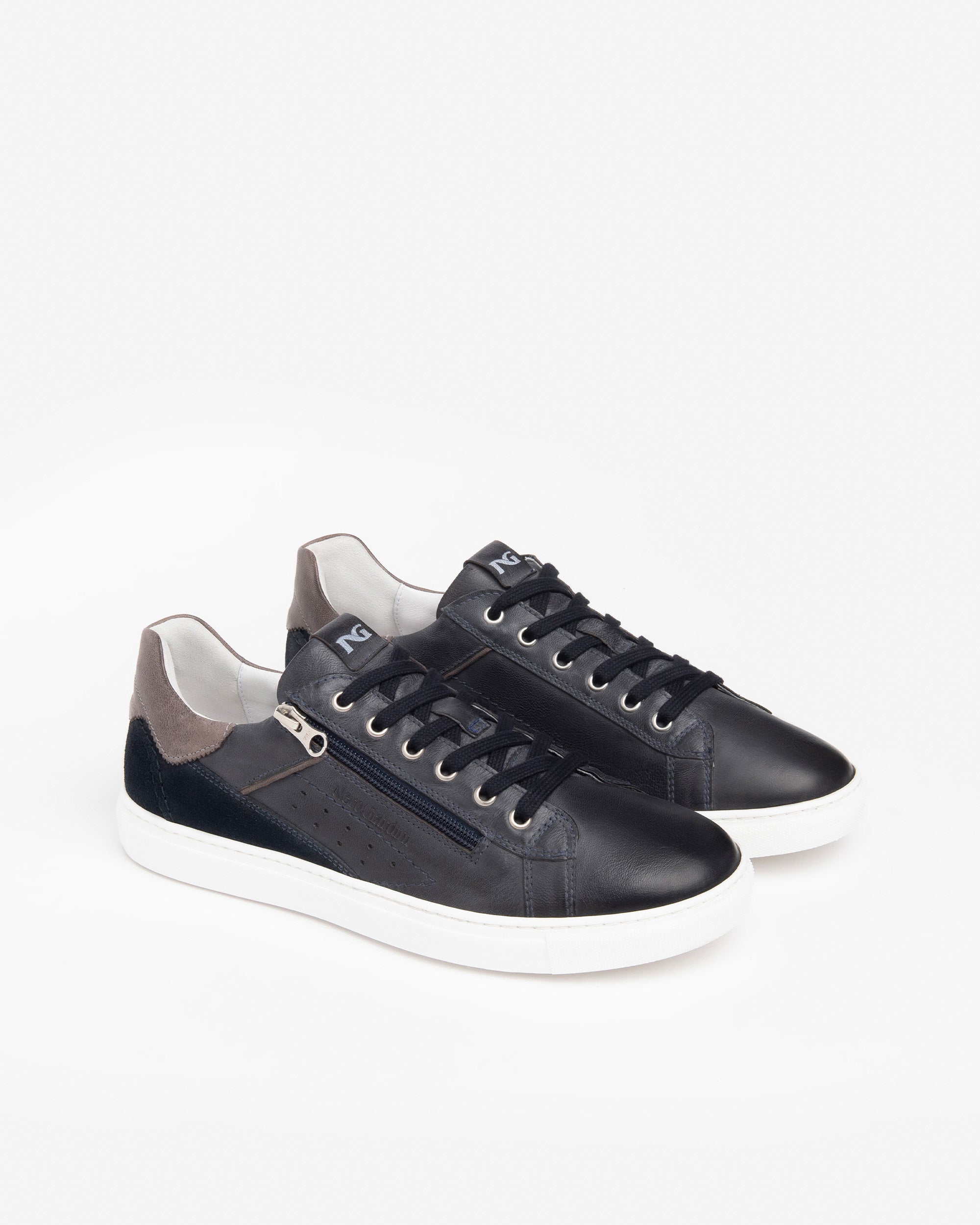 Nero Giardini Sneakers baskets cuir homme été
