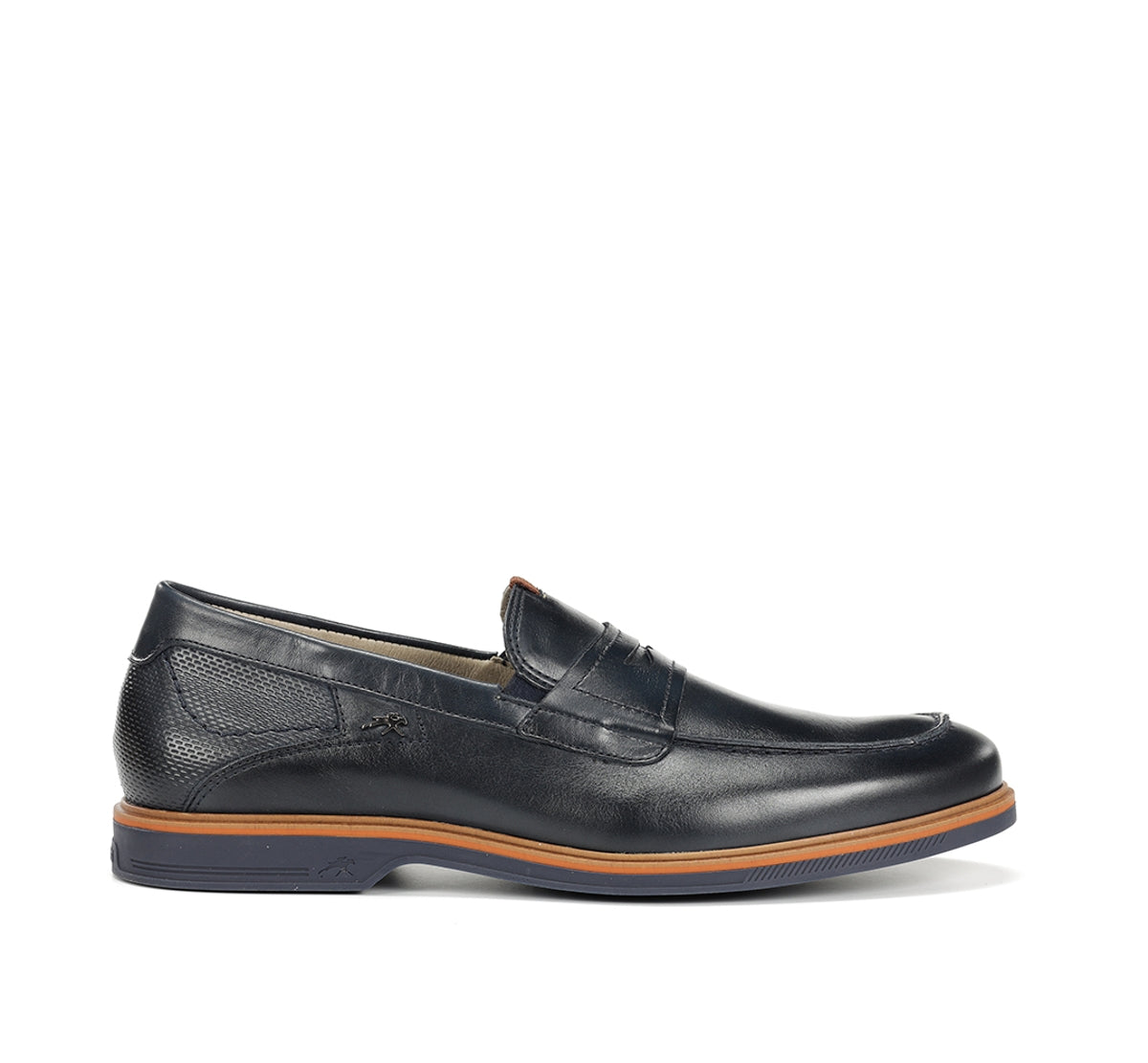 Fluchos Tristan F1747 mocassin bleu homme souple