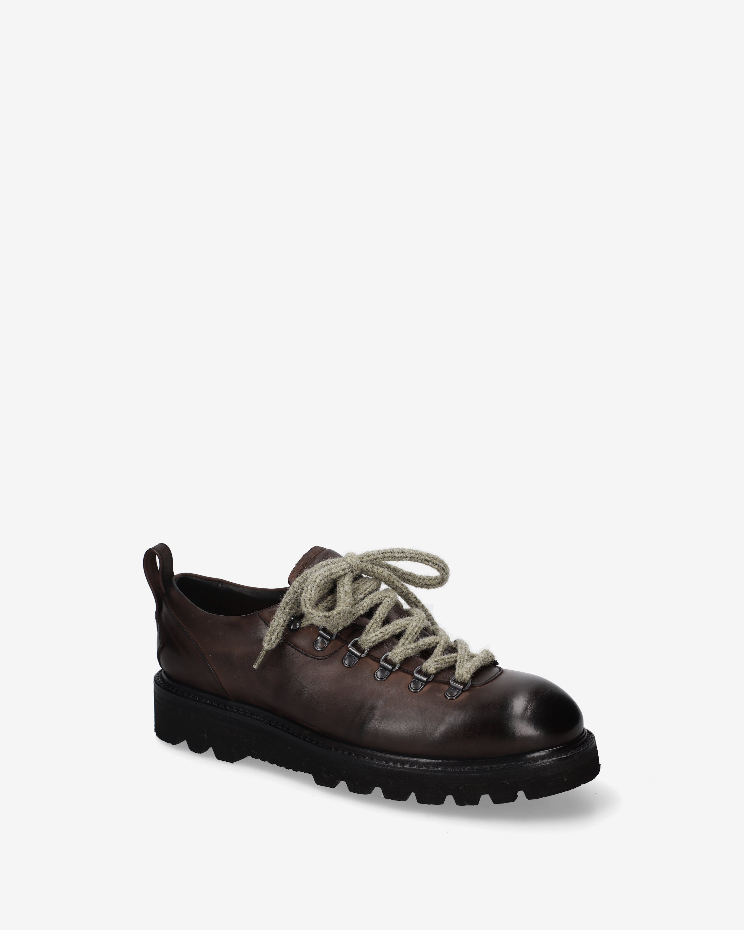 Premiata Mountain Brush derby cuir semelle crantée taille 9