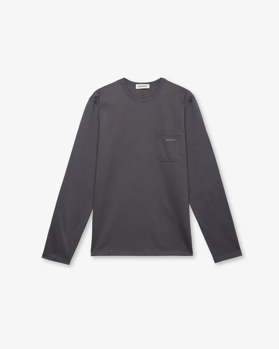 Premiata Pocket Iron T-Shirt Iron Manches Longues