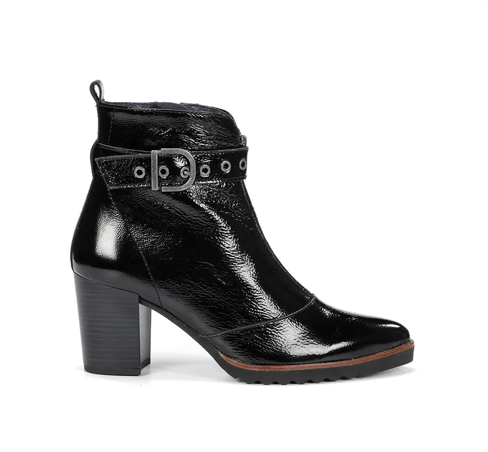 Dorking by Fluchos Thais D8300 bottine noire cuir