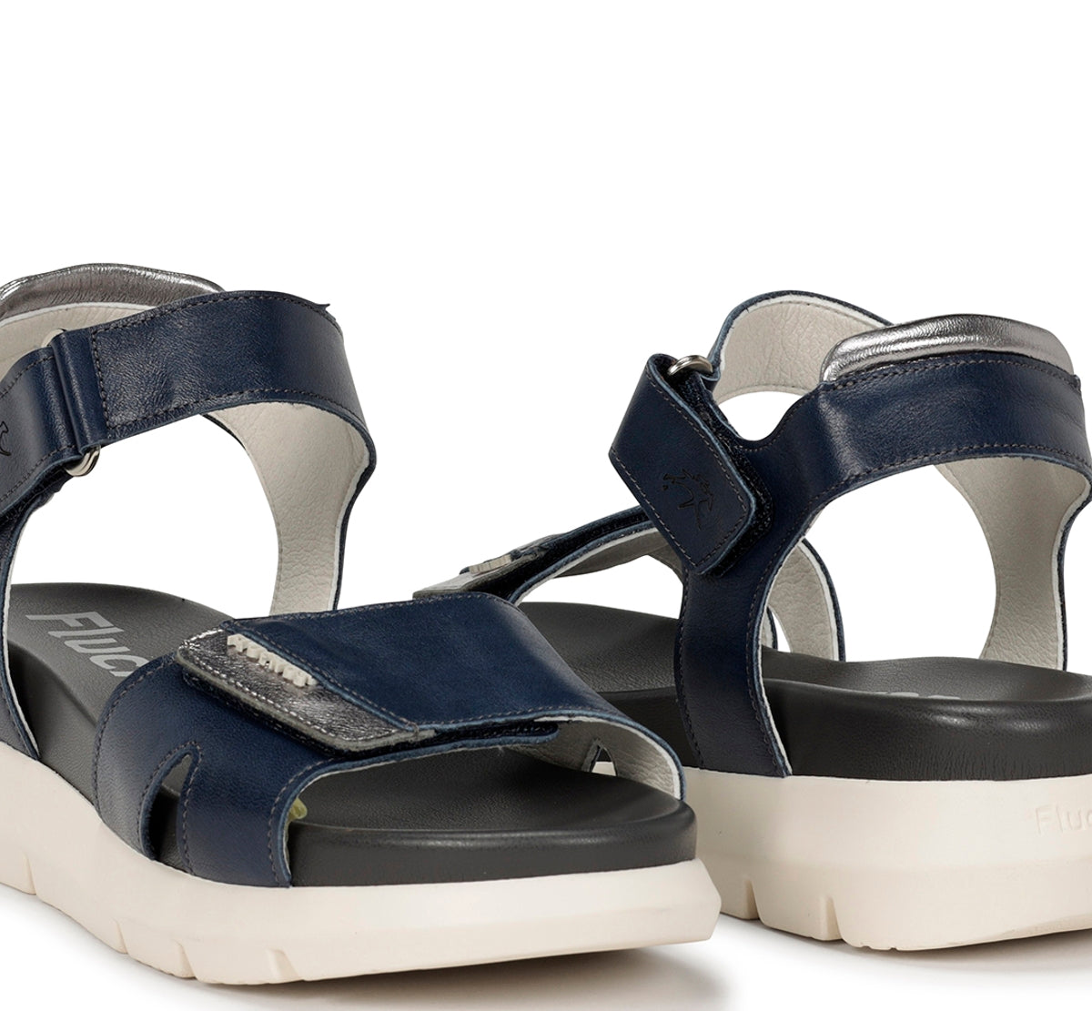 Fluchos Hellen F1708 Sandales Femme Bleu Réglables