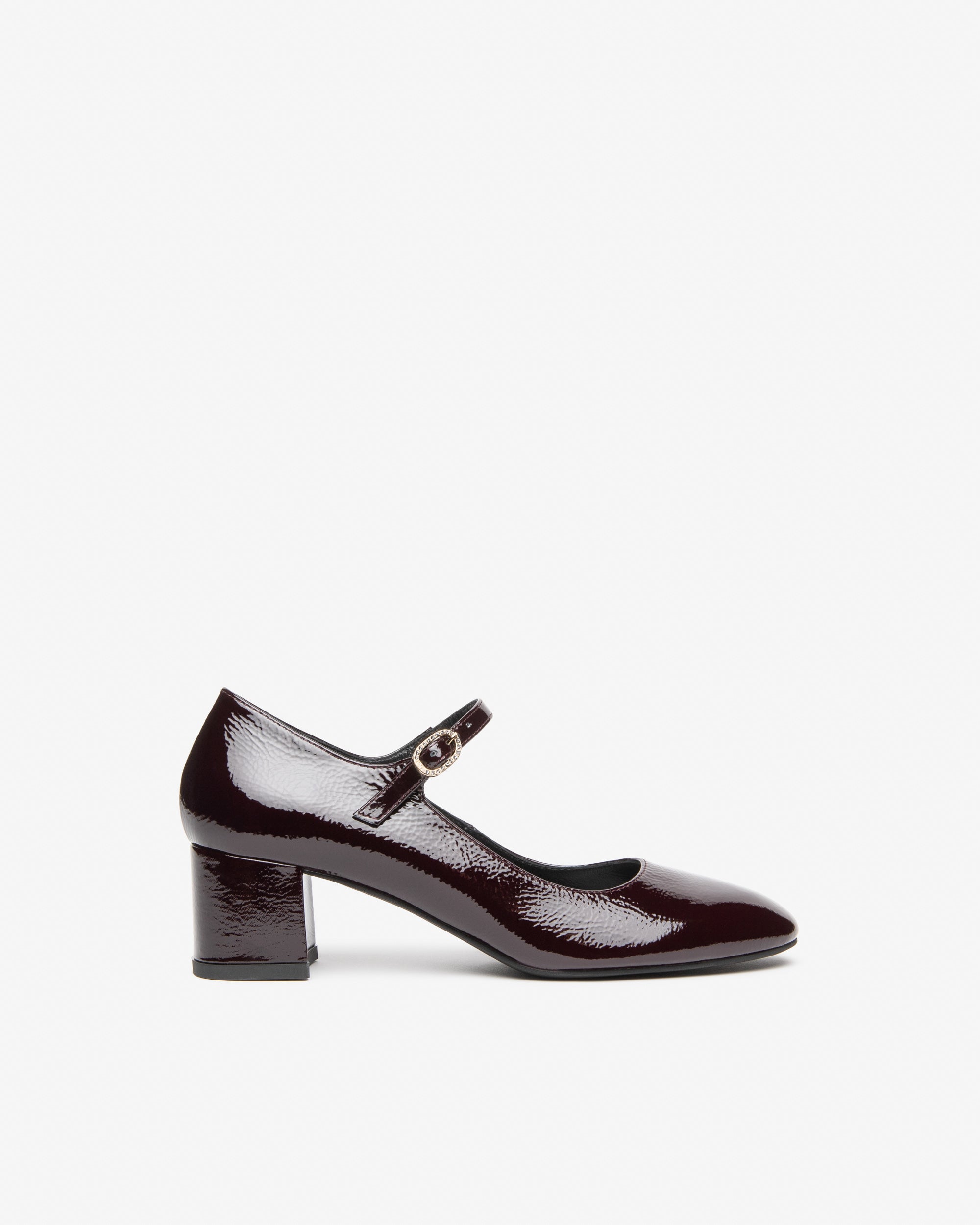 Nero Giardini Mary Jane babies vernis femme talon 5 cm