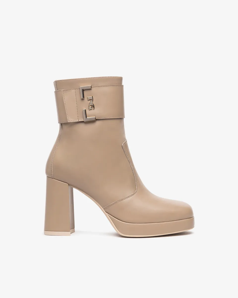 Nero Giardini Ankle Boots bottines cuir femme noir