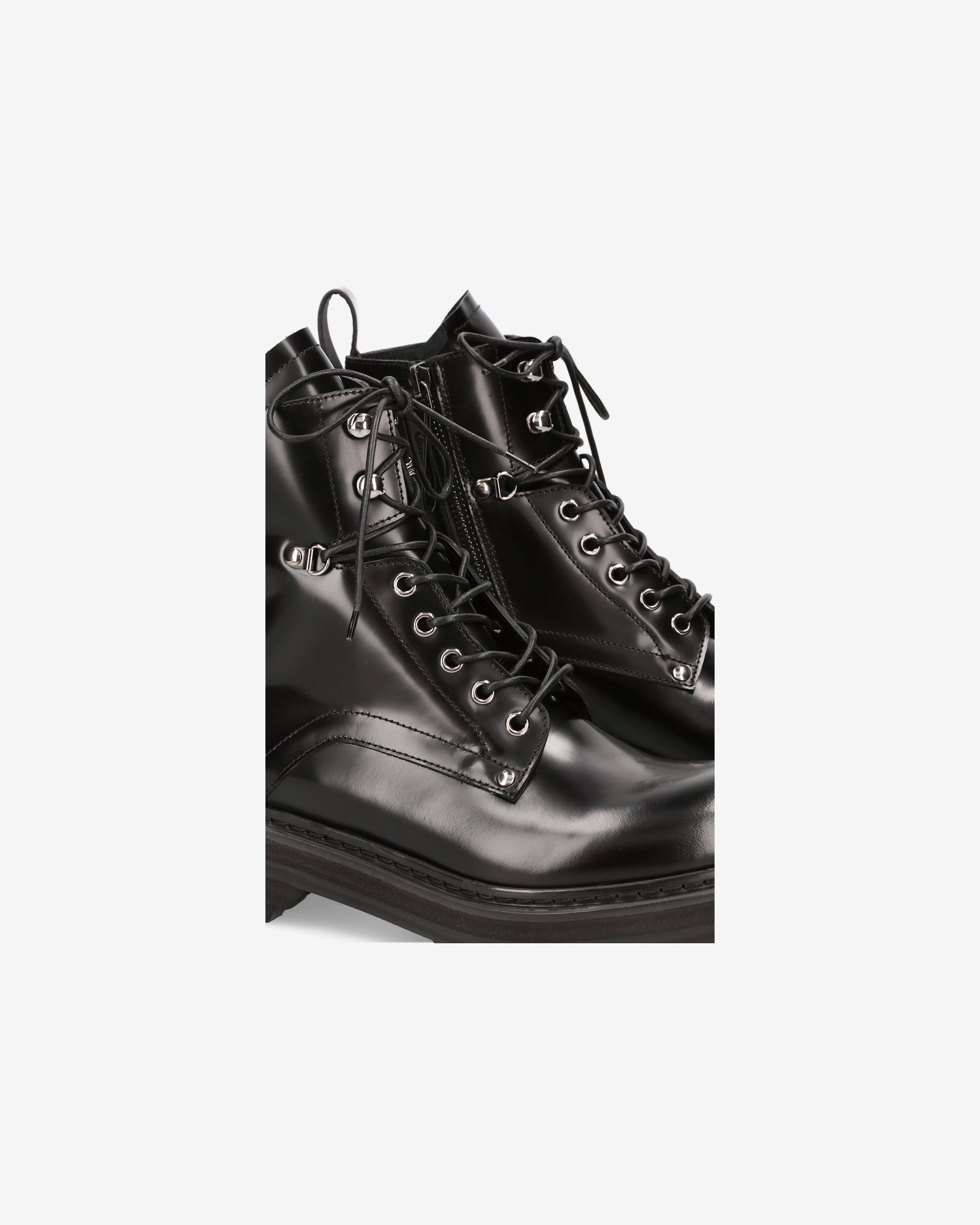 Premiata Anfibio bottines cuir noir plateforme pointure 35-41,5