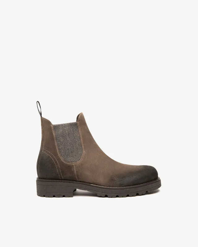 Nero Giardini Chelsea Boots bottines homme daim hiver