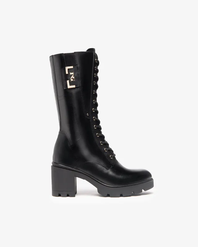 Nero Giardini Boots bottes cuir femme 38