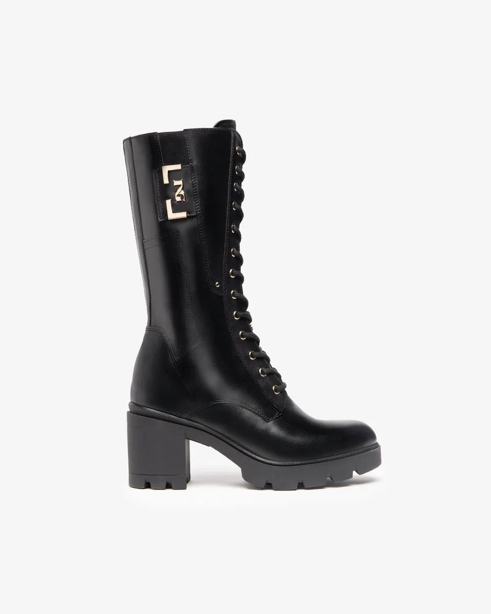 Nero Giardini Boots bottes cuir femme 38