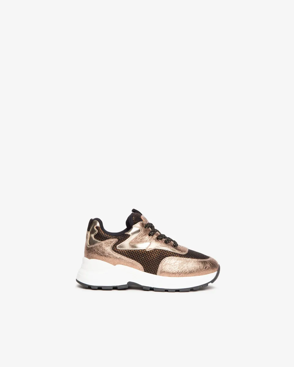 Nero Giardini Sneakers baskets cuir ado vernis