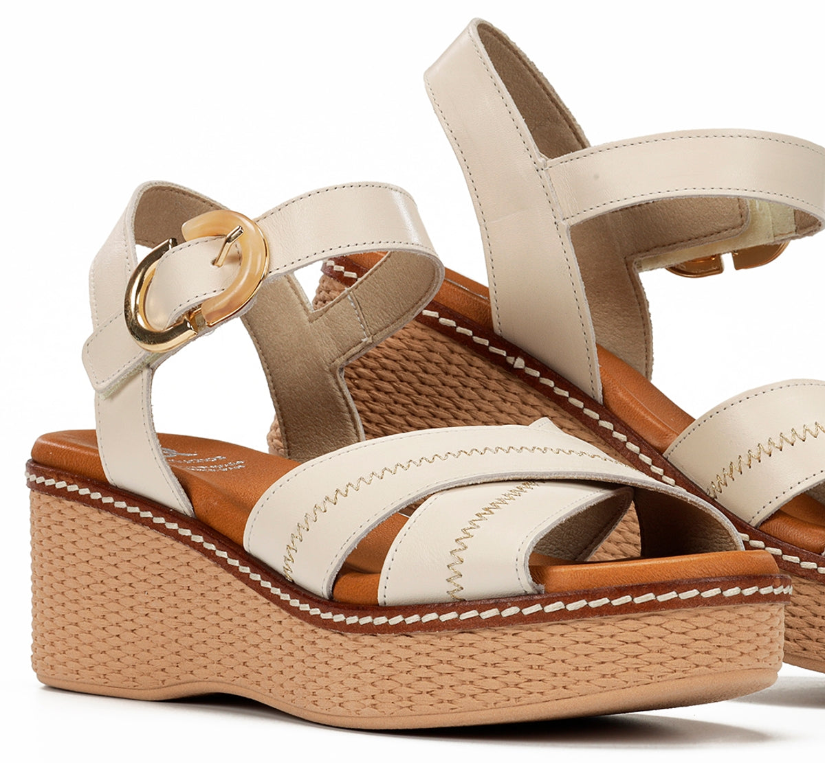 Dorking by Fluchos Nido D9640 sandale femme taupe