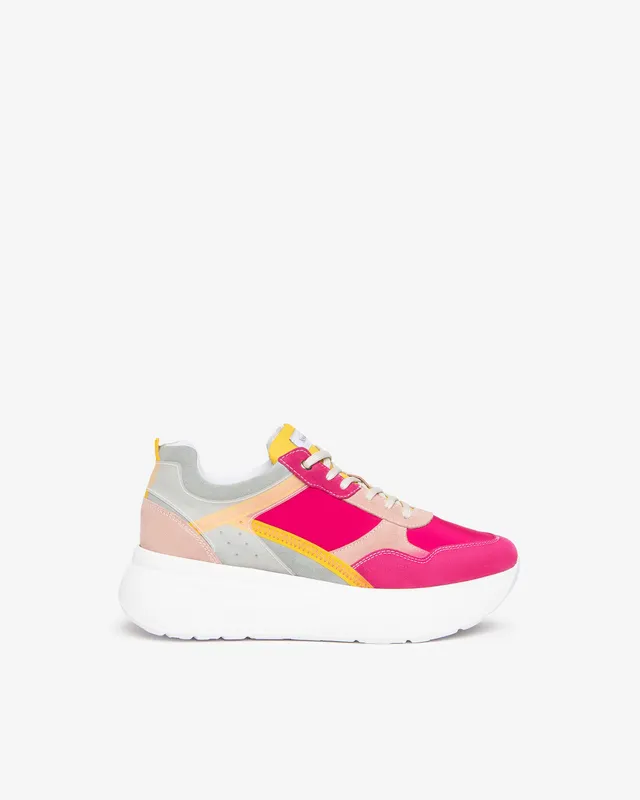 Nero Giardini Sneakers femme suède toile baskets été