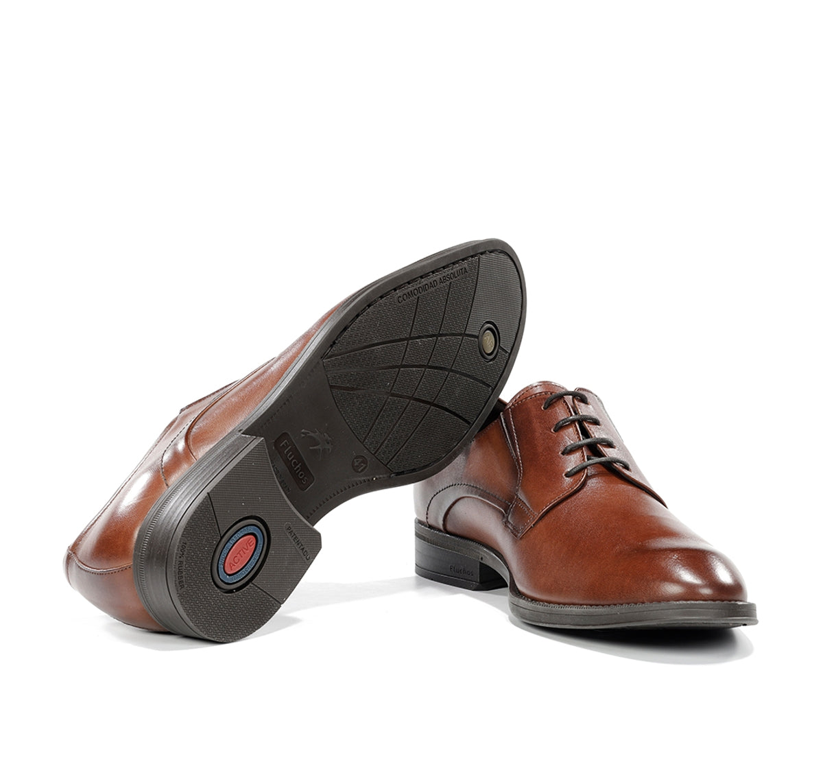 Fluchos Nantes F2488 chaussures marron cuir homme