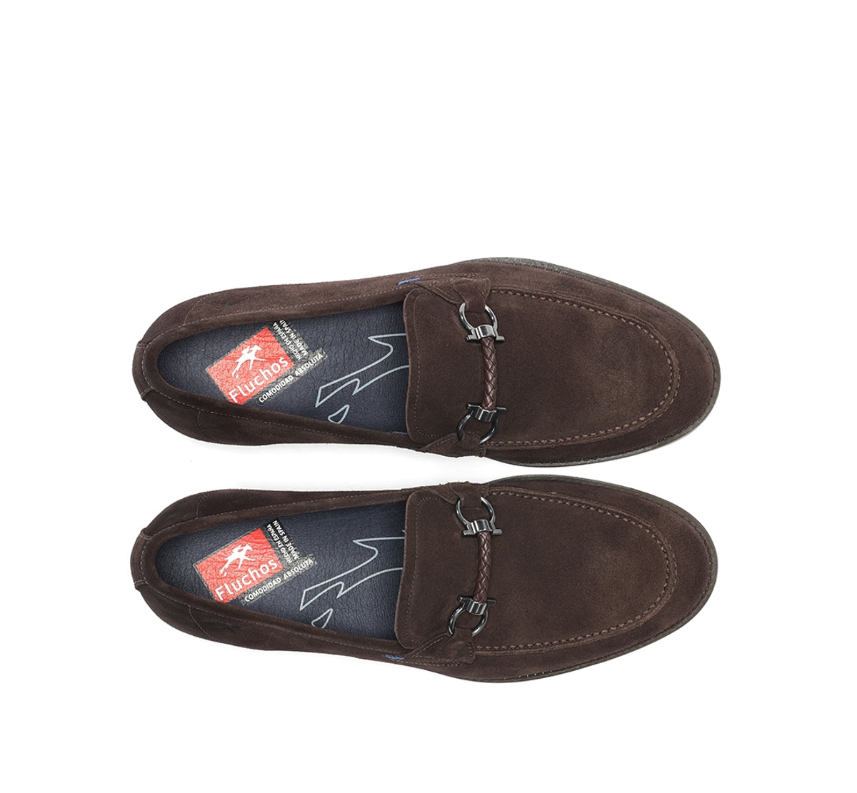Fluchos Henri F1930 mocassin marron homme cuir