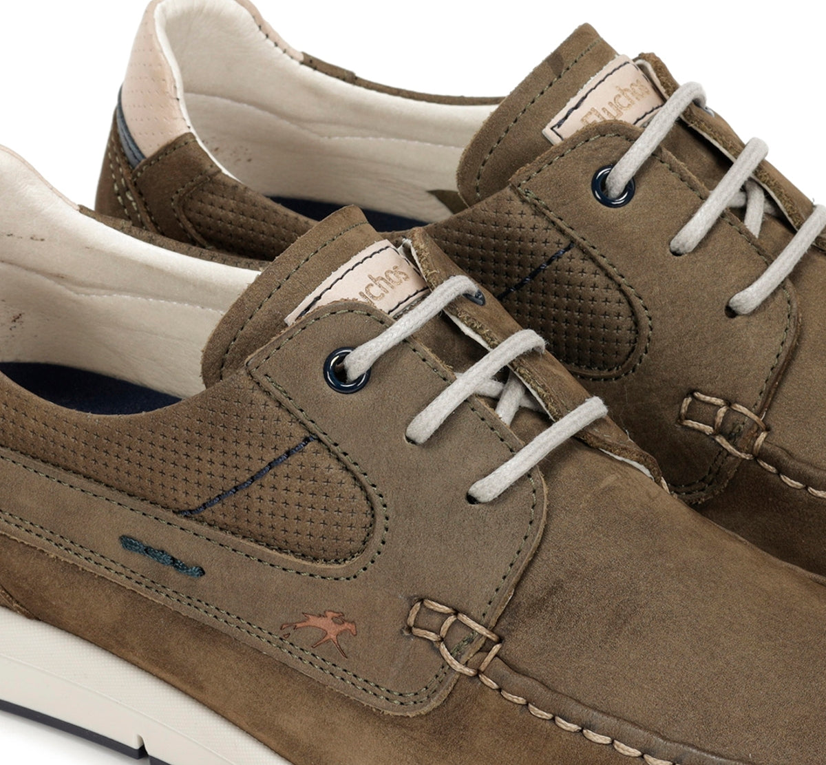 Fluchos Yannic F1695 chaussure homme marron lacets