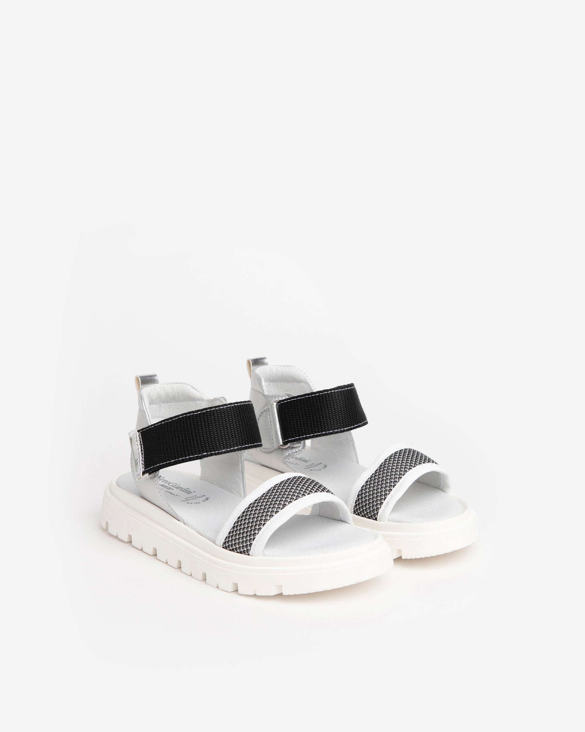 Nero Giardini Sandales Ado Fille 35 Toile Cuir
