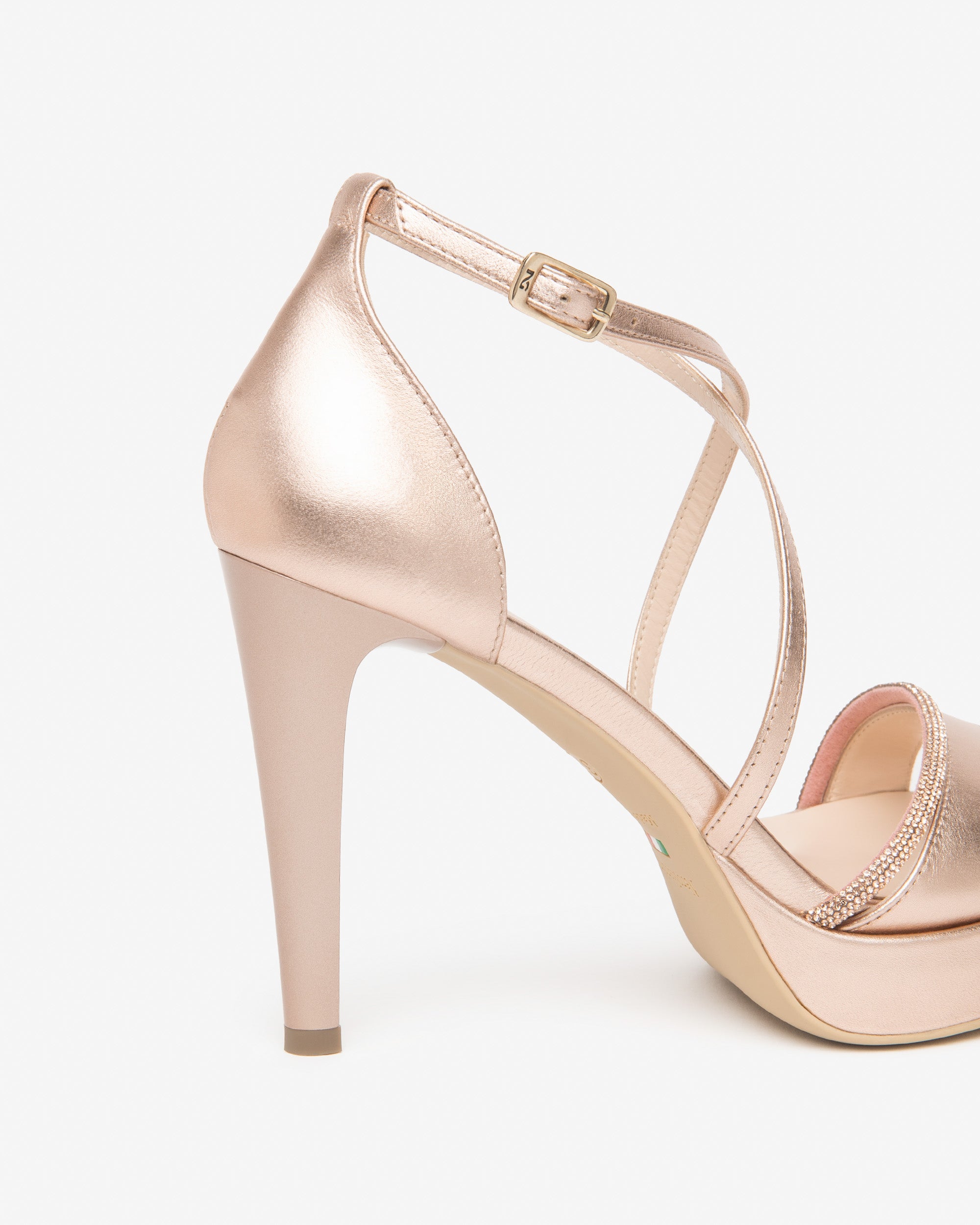 Nero Giardini Sandals sandales femme cuir cérémonie pointure 35