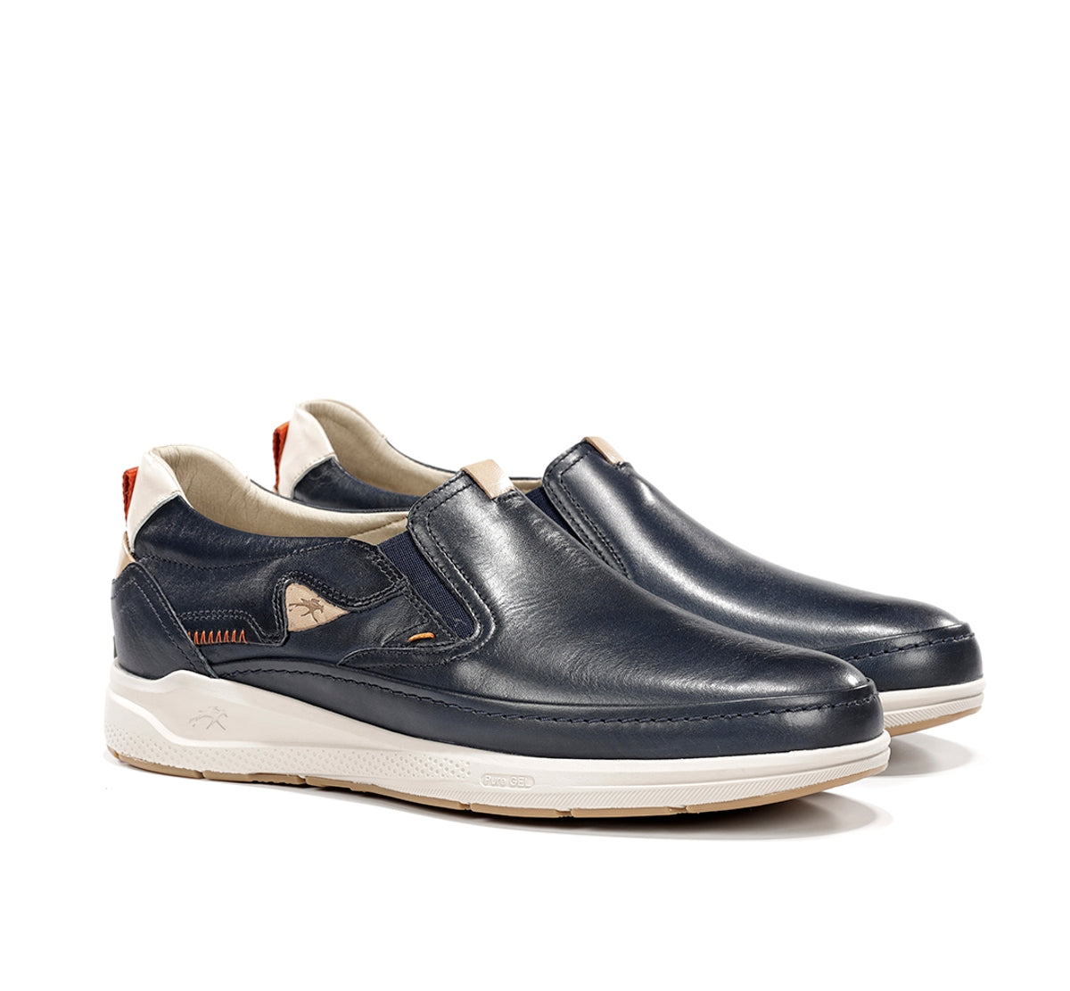 Fluchos Slip On Kadir F2445 chaussures bleues homme léger