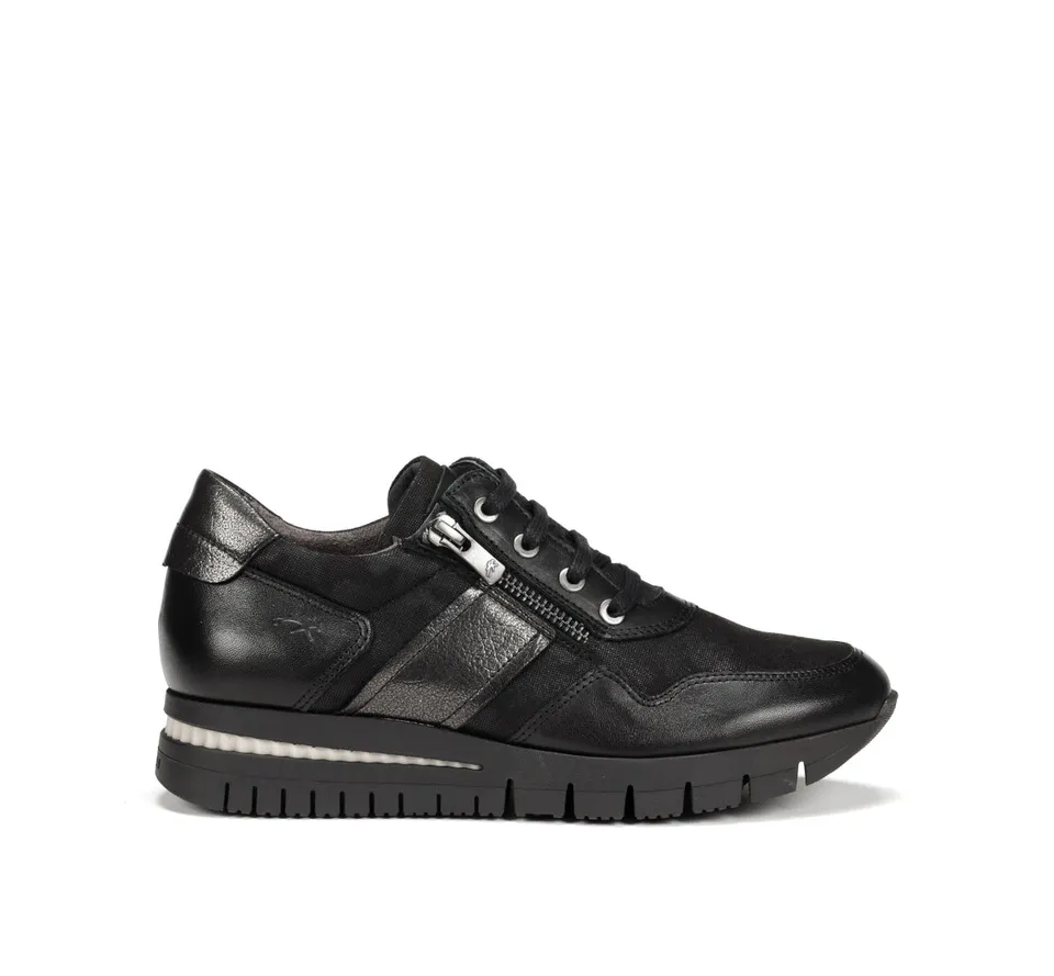 Fluchos Meryl F1624 baskets femme noir confort