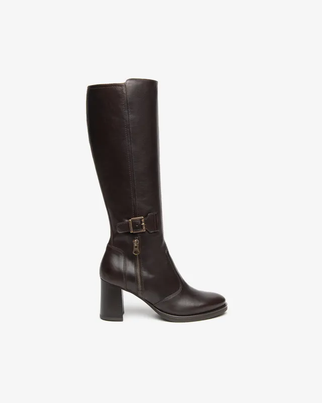 Nero Giardini Boots bottes femme cuir talon pointure 38