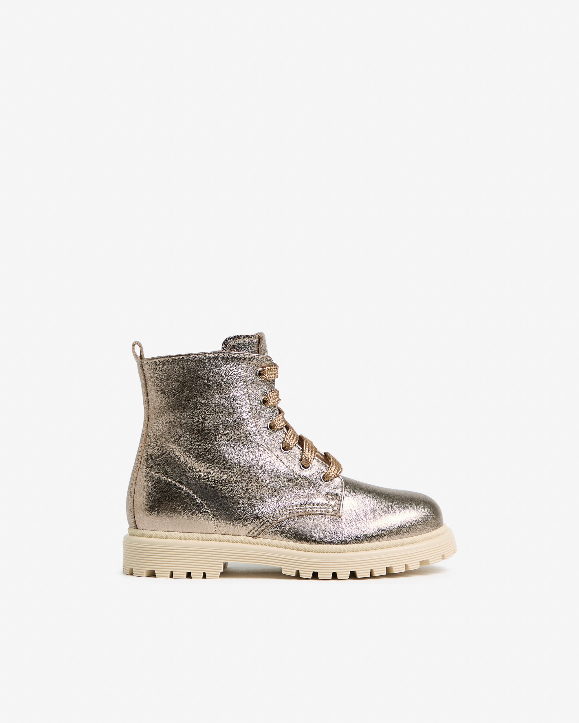 Nero Giardini Combat Boots Bottes Cuir Fille Lacets