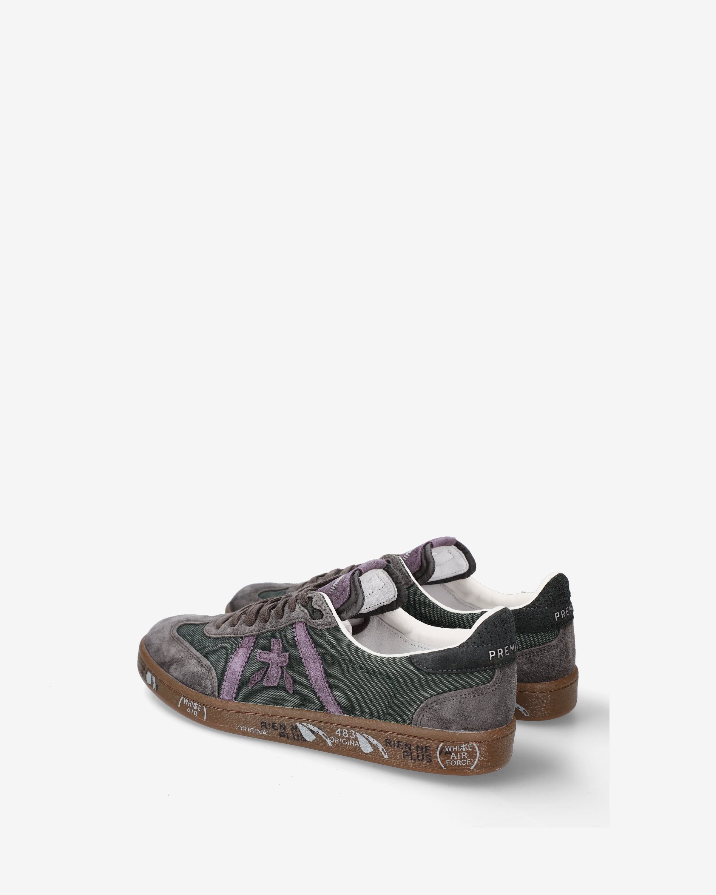 Premiata Bonnied 8592 sneakers vert suède femme