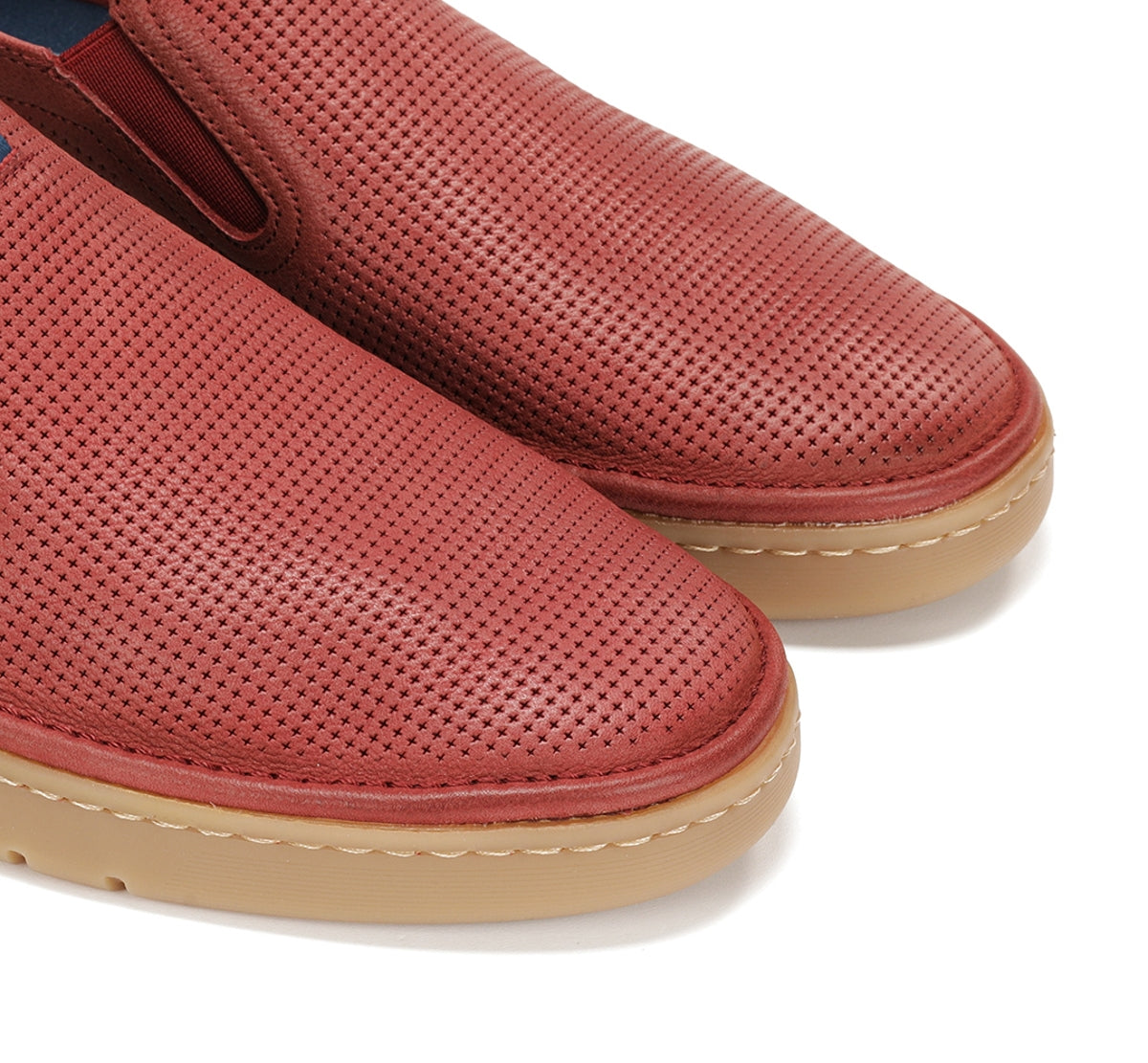 Fluchos Leo F1946 slip on rouge homme leger