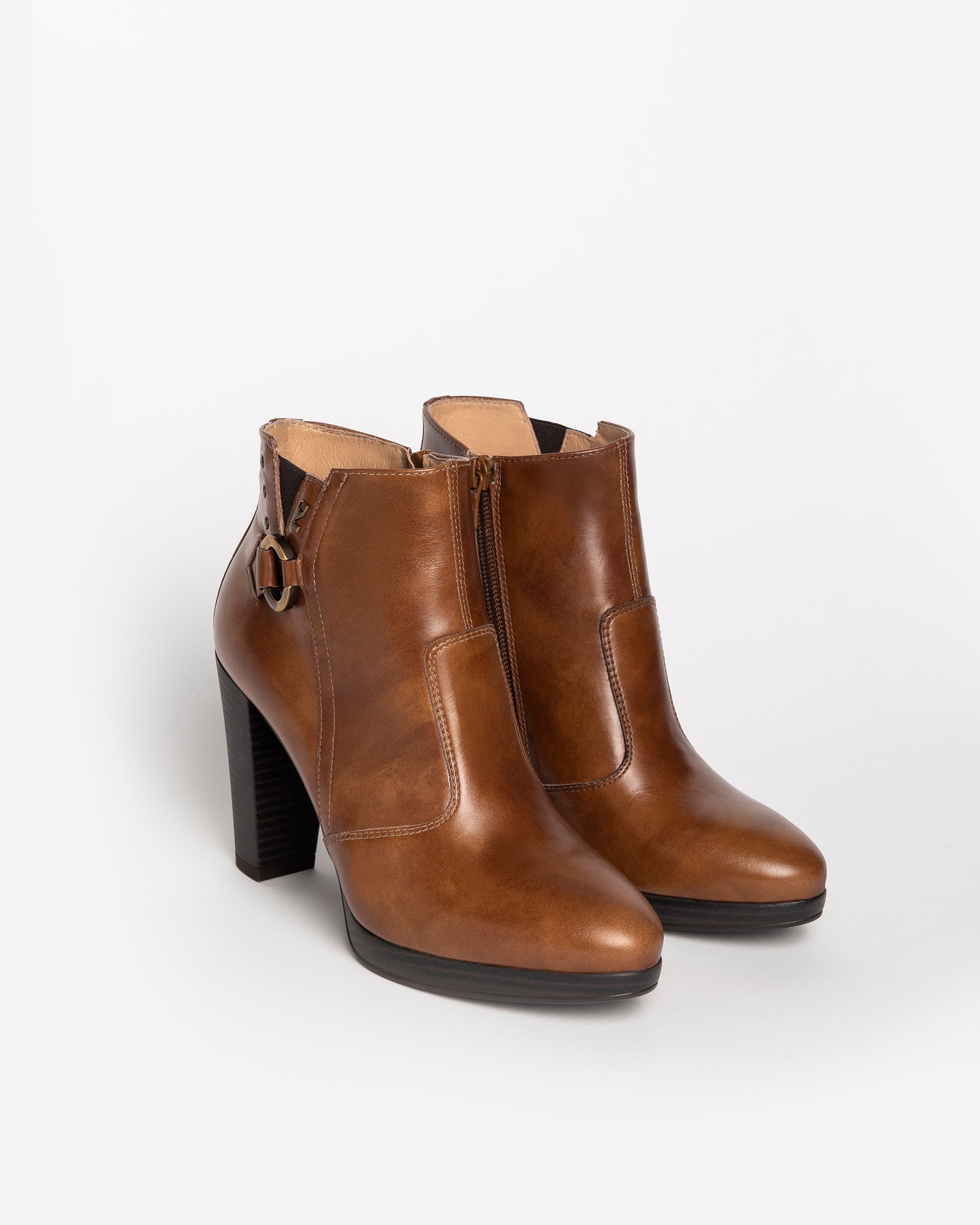Nero Giardini Ankle Boots bottines cuir femme pointure 38