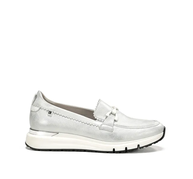 Dorking Serena D9047 mocassins femme argent