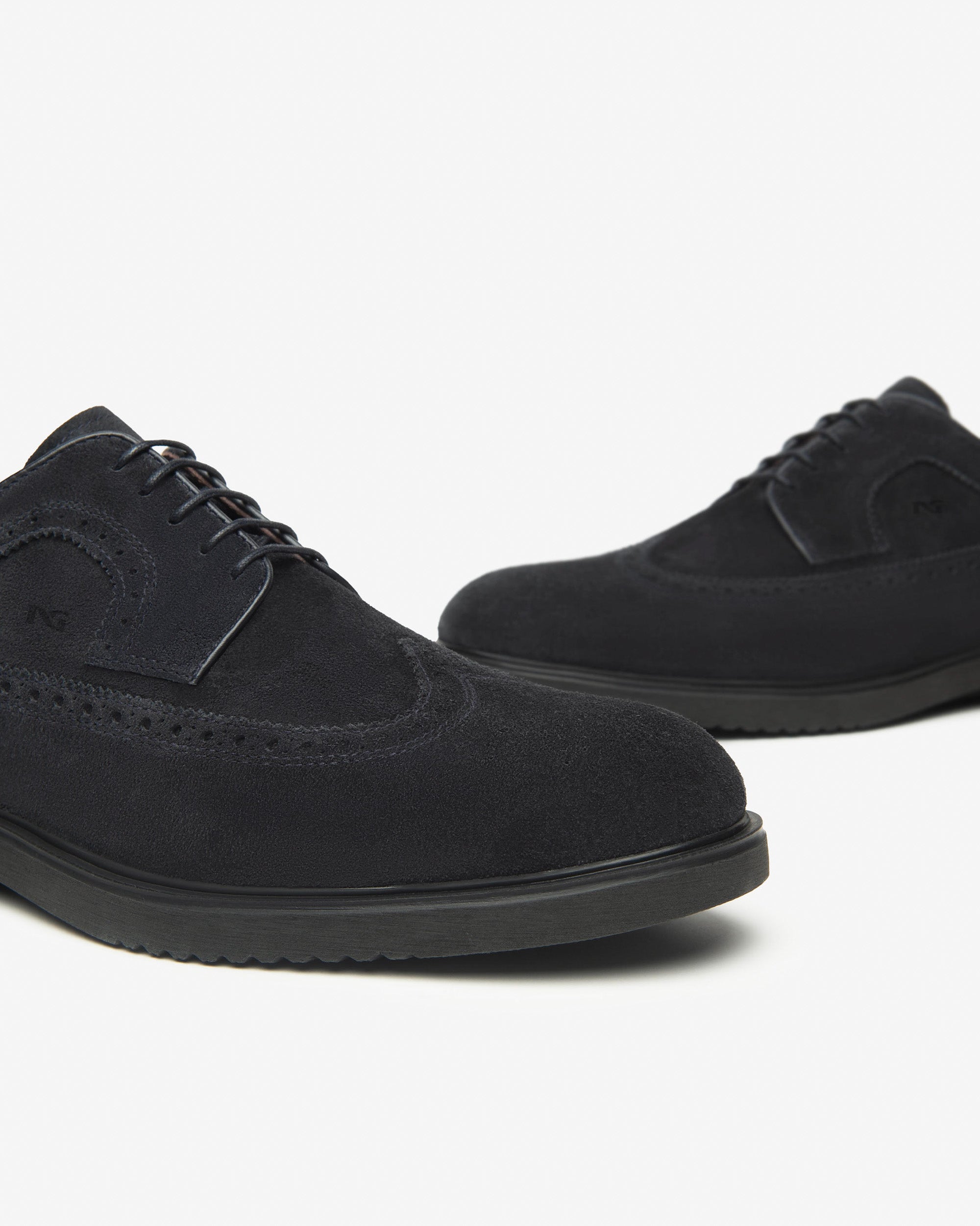 Nero Giardini Tie-up Derby Daim Homme 39-46