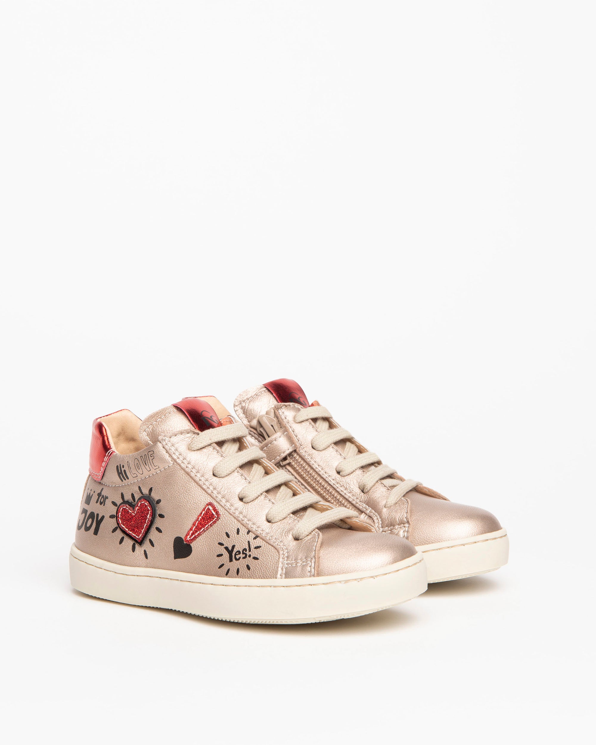 Nero Giardini Sneakers Baskets Fille Cuir Paillettes