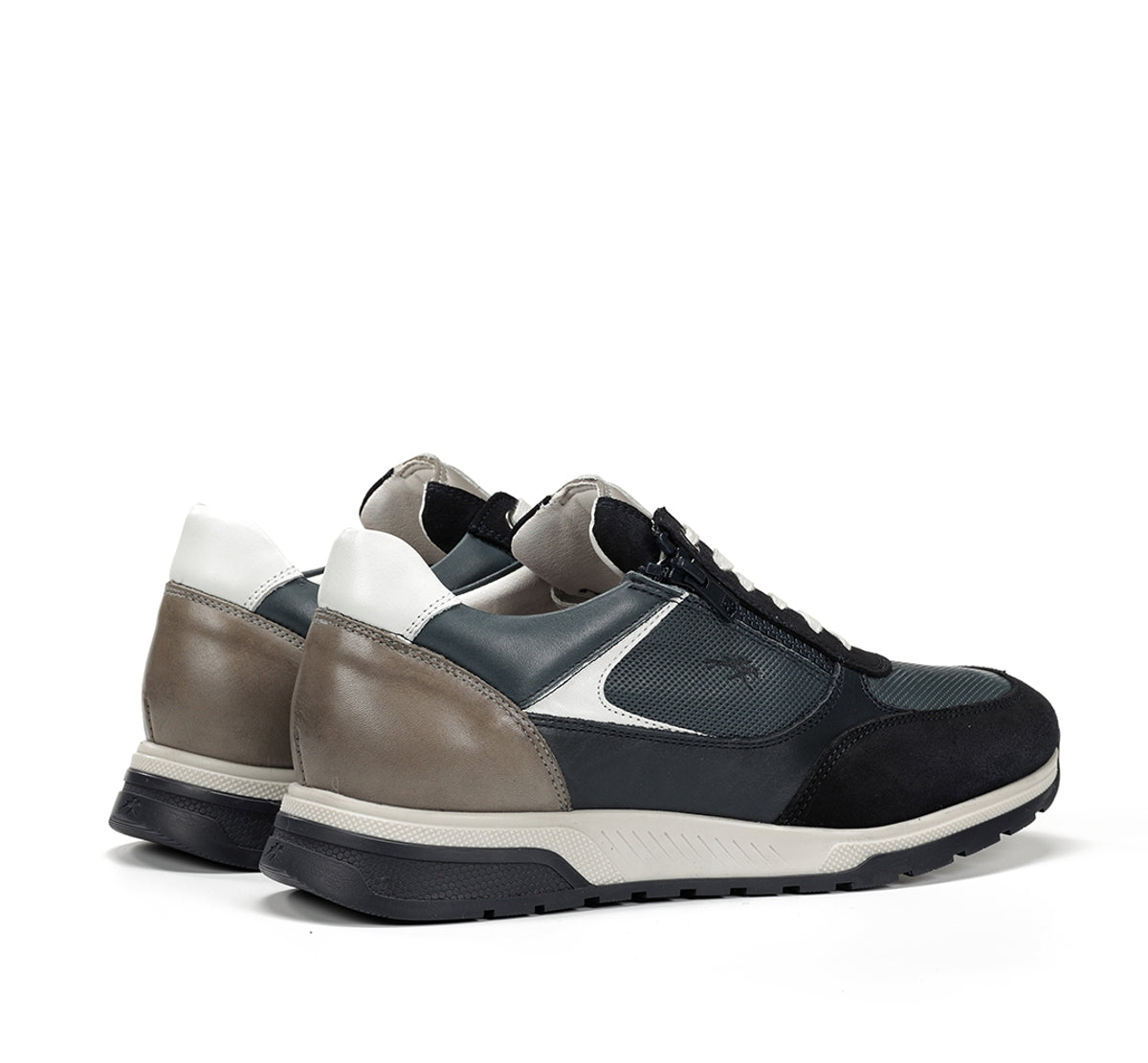 Fluchos Louis F2191 basket bleue homme cuir
