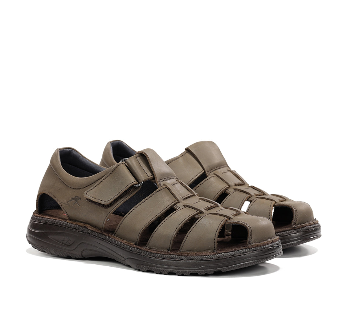 Fluchos Azores F2199 sandale verte homme velcro