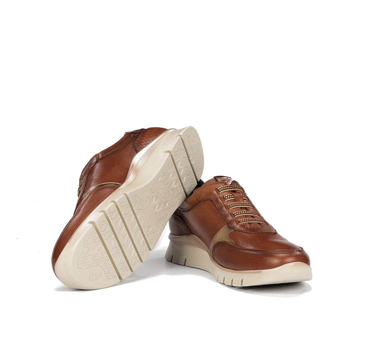 Fluchos Union F2074 baskets marron femme confort
