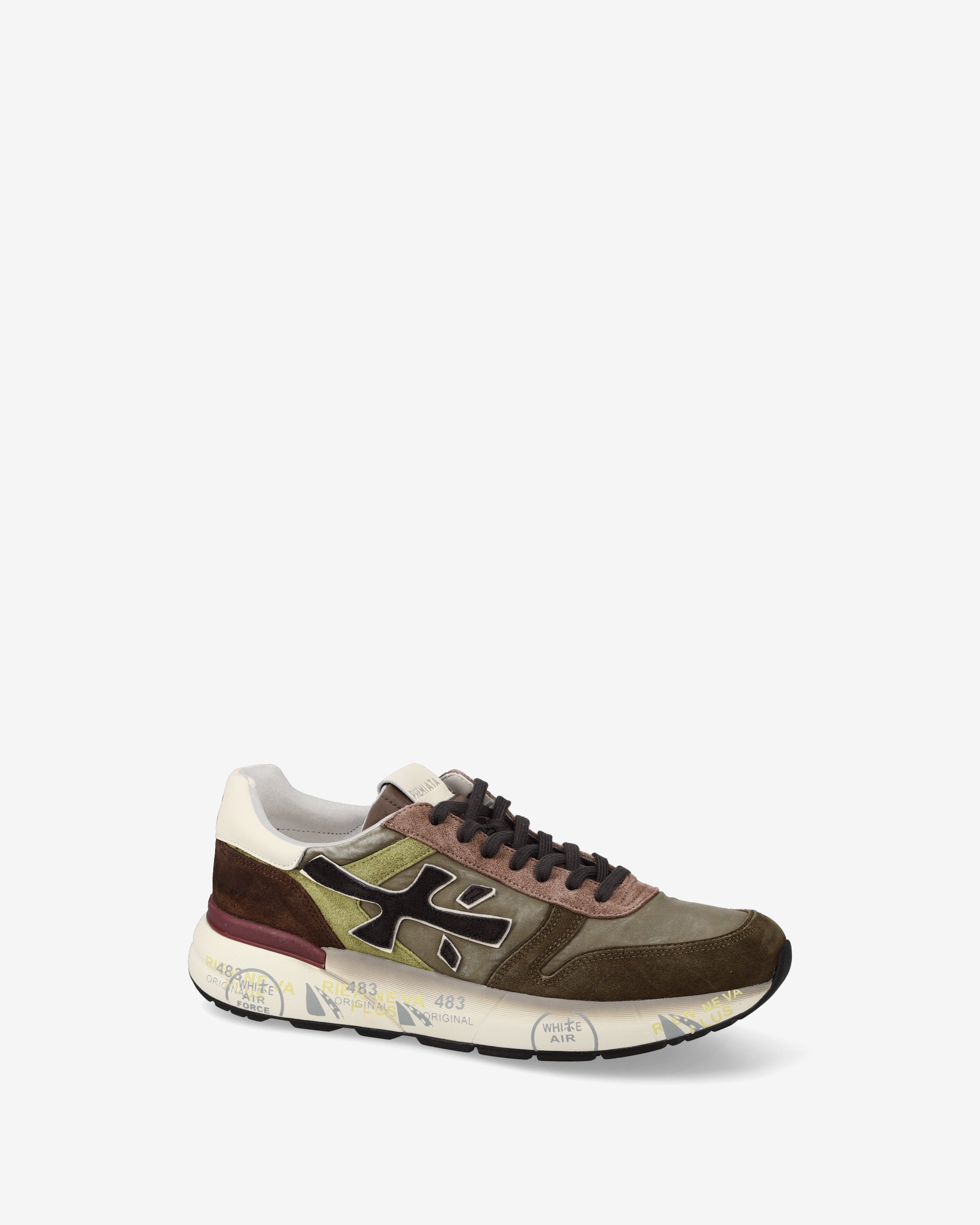 Premiata Mick 7717 Sneaker olive homme pointure 42 cuir