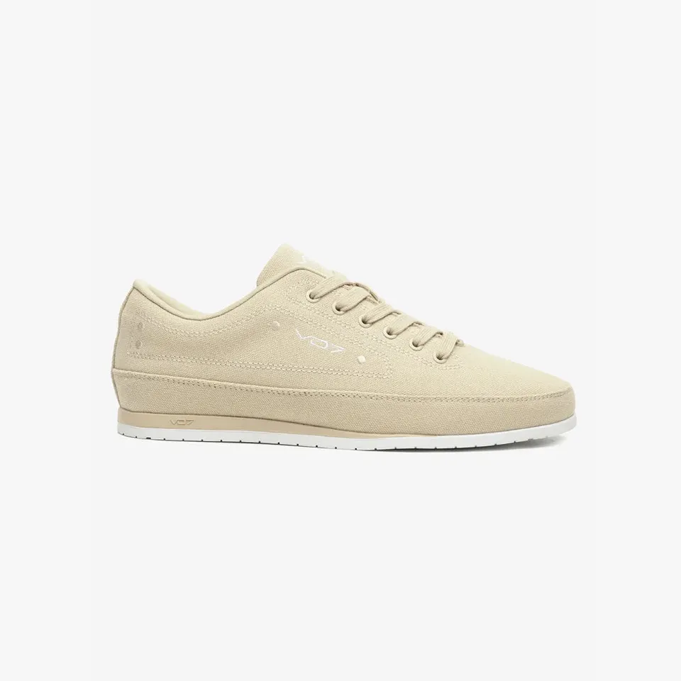 VO7 Yacht 10 Beige Sneaker Beige Textile Basse Confort