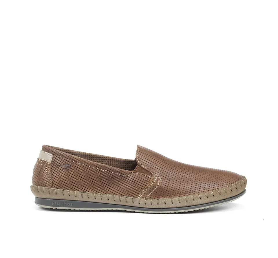 Fluchos Bahamas 8674 slip on homme marron