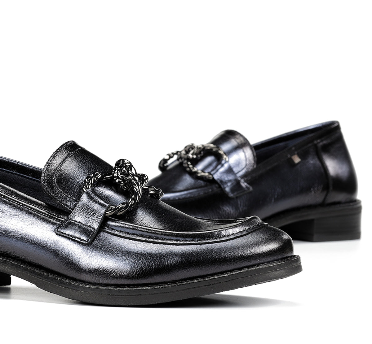 Fluchos Dorking Harvard D9117 mocassin bleu femme