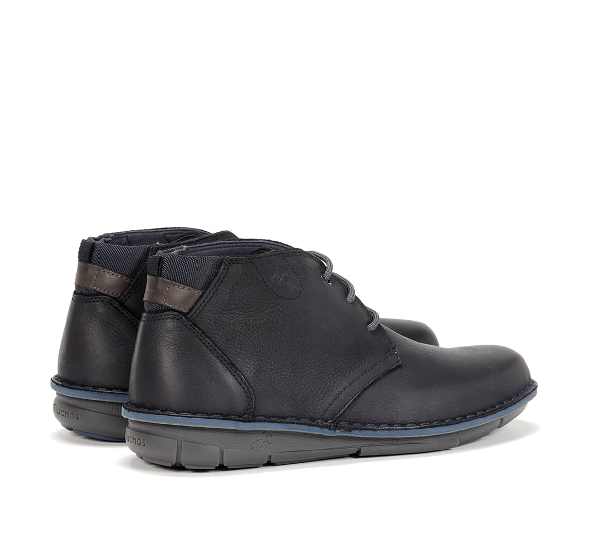 Fluchos Alfa F0701 bottines bleu homme légères