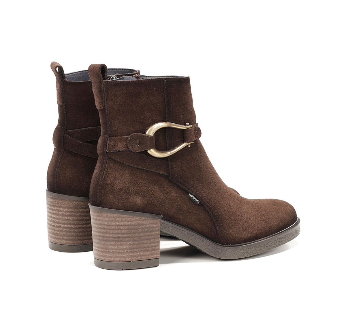 Dorking Aroma D9754 bottines femme marron cuir