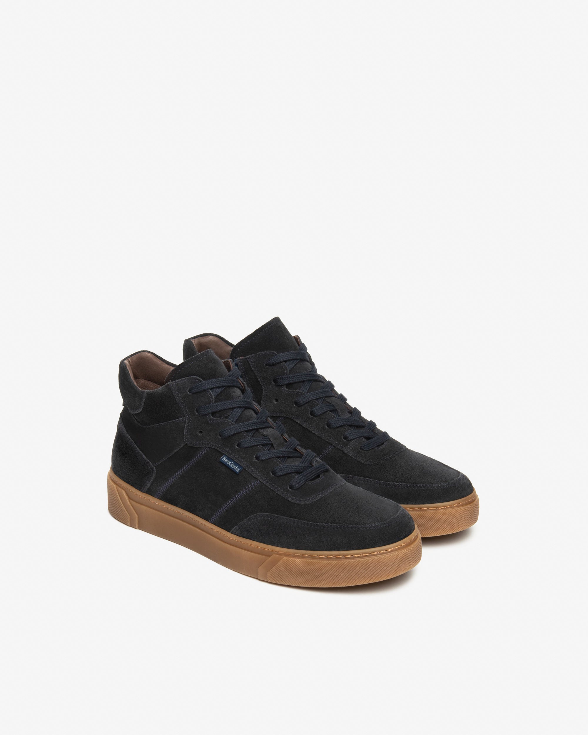 Nero Giardini Sneakers basket homme montante daim
