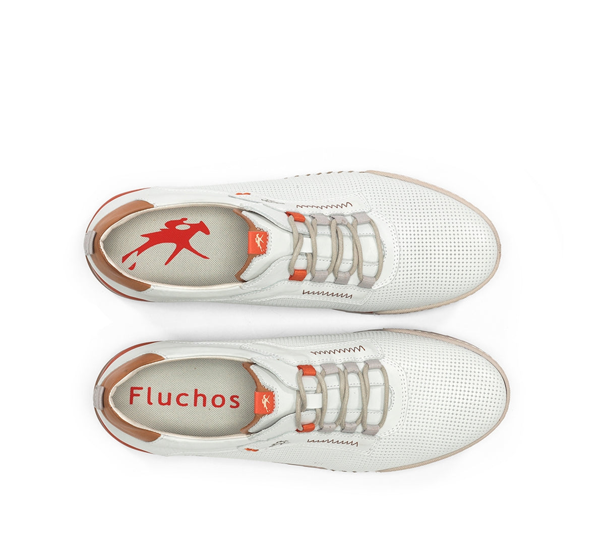Fluchos Elder F2178 Basket Homme Blanc