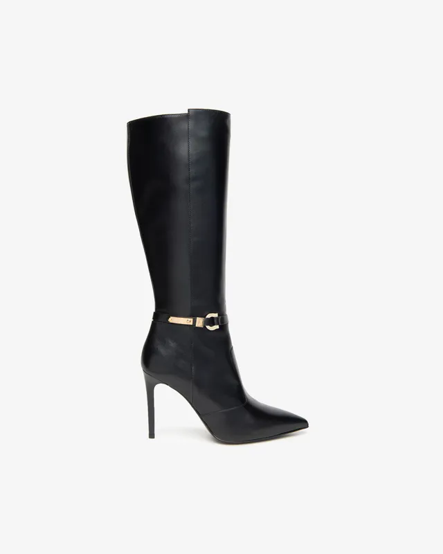 Nero Giardini Boots Bottes Cuir Femme Talon 95