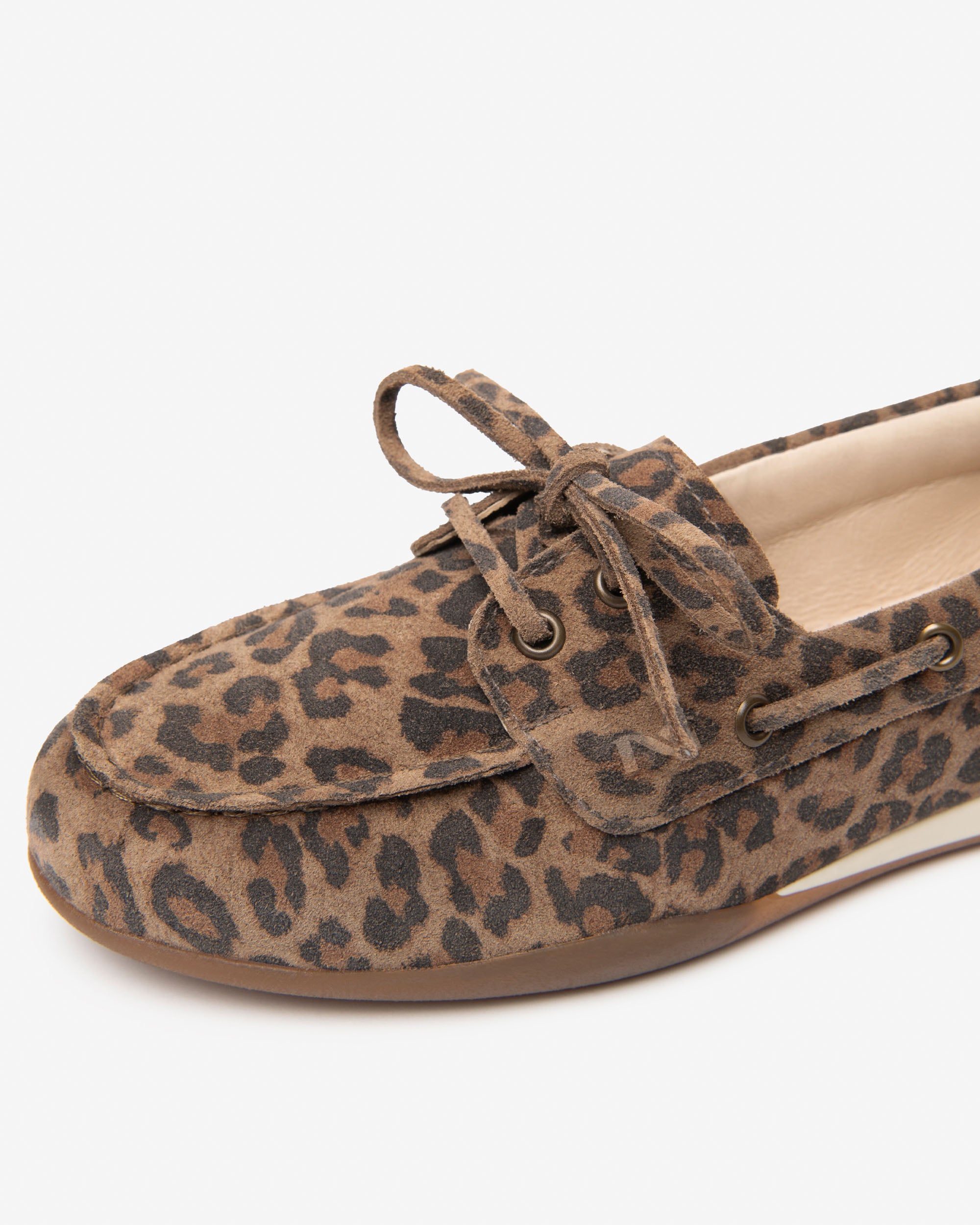 Nero Giardini Loafers mocassins daim léopard femme