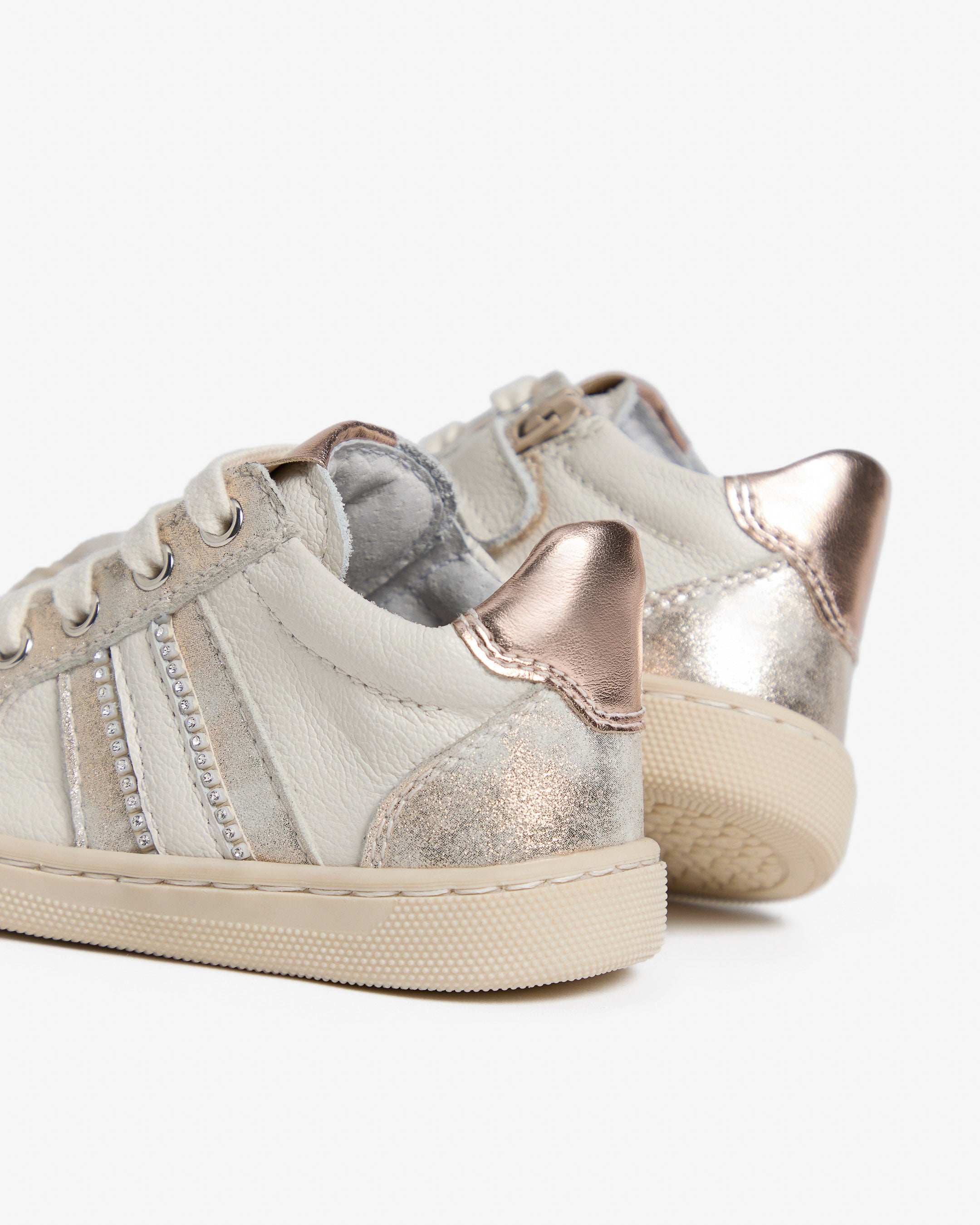 Nero Giardini Sneakers baskets cuir fille junior 19-24