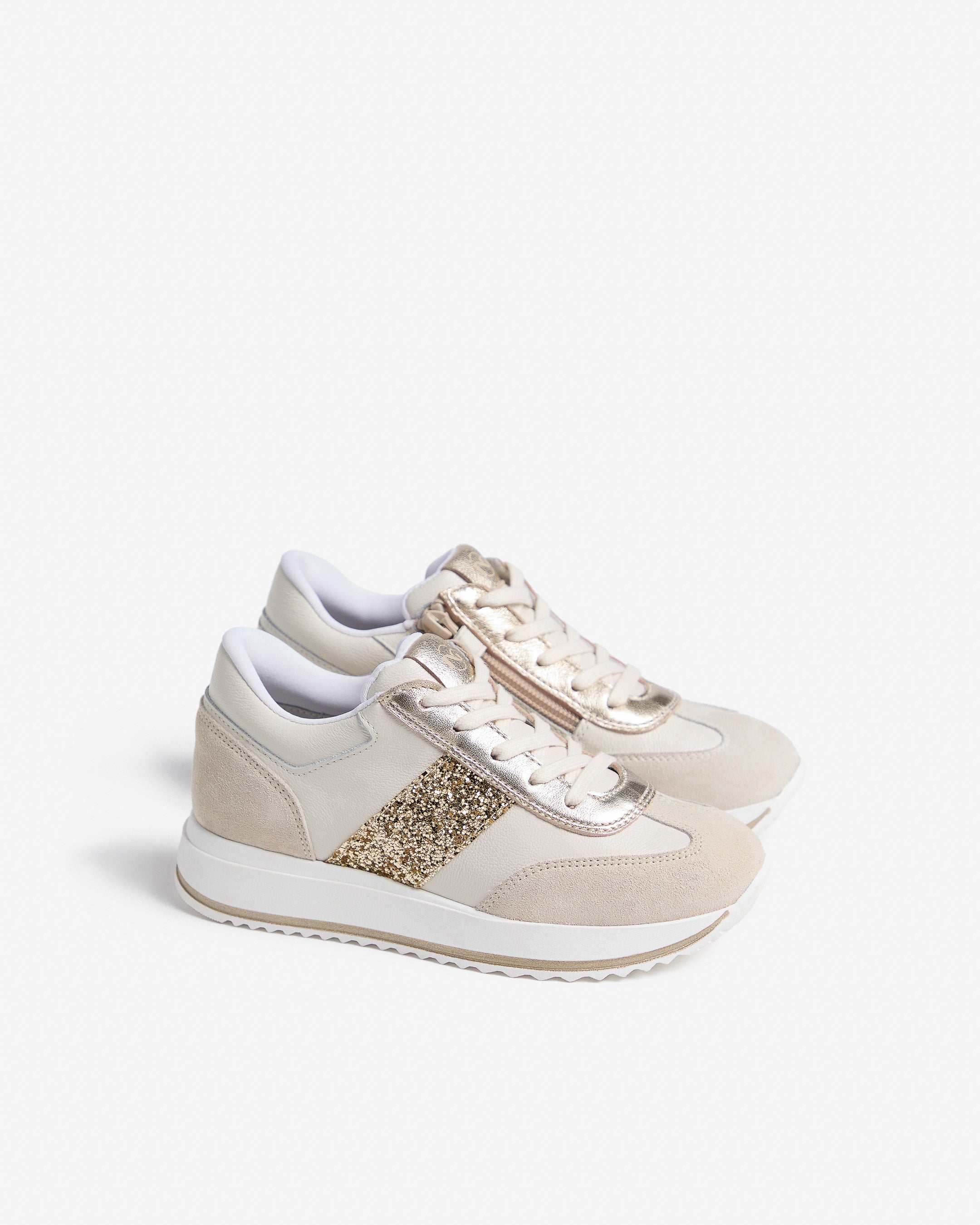 Nero Giardini Sneakers basket ado fille daim technique