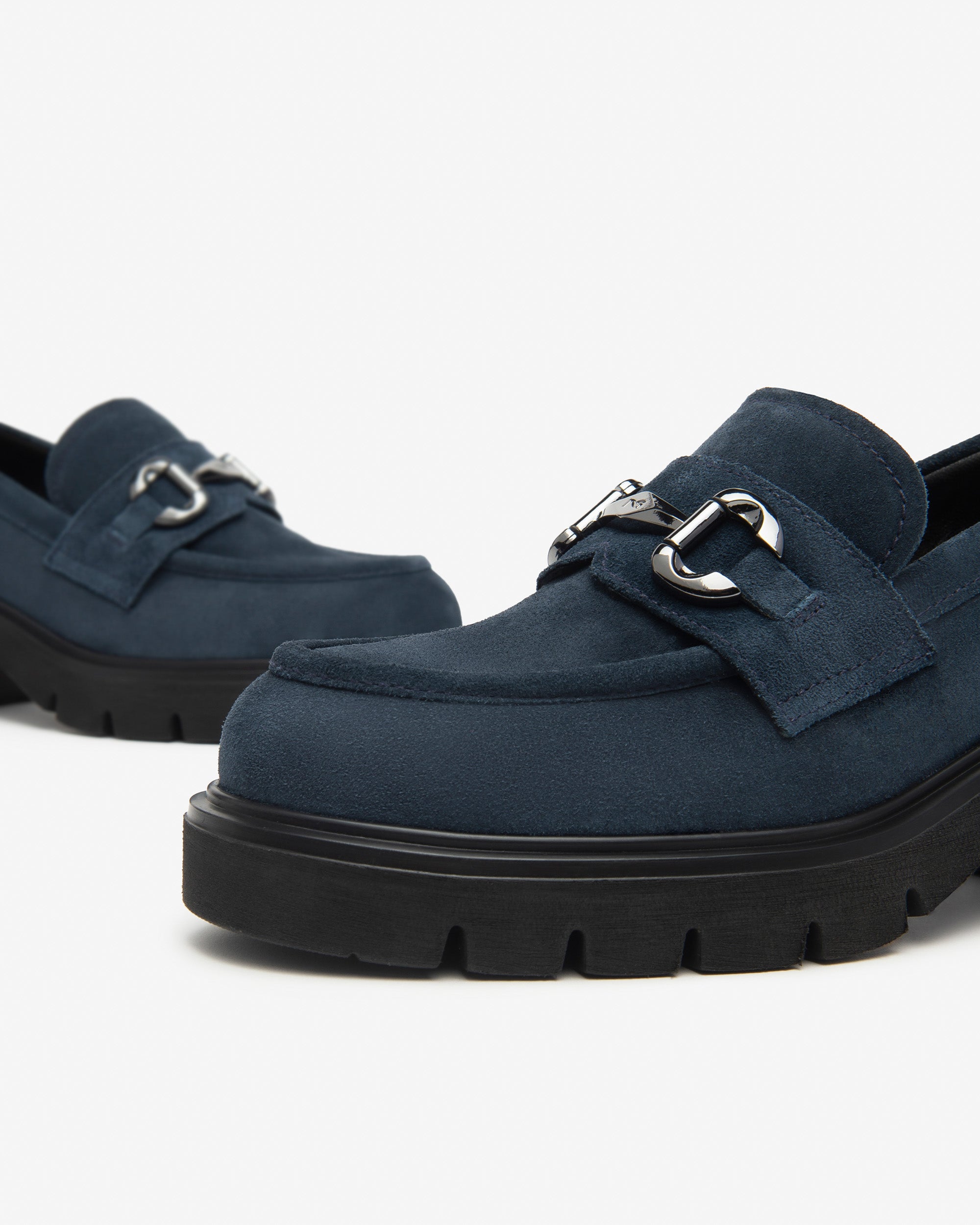 Nero Giardini Loafers Mocassins Daim Femme Talon 60mm